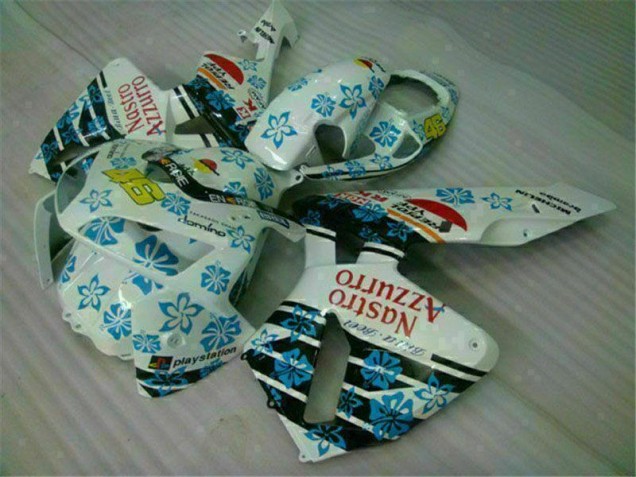 Honda CBR 600RR 2005-2006 - Branco Azul Nastro Azzurro 46