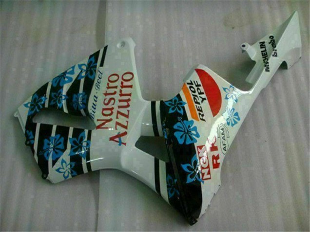 Honda CBR 600RR 2005-2006 - Branco Azul Nastro Azzurro 46