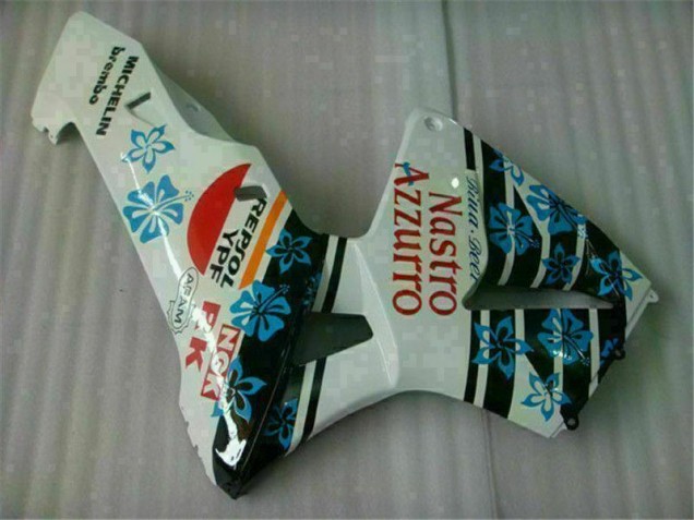 Honda CBR 600RR 2005-2006 - Branco Azul Nastro Azzurro 46