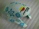 Honda CBR 600RR 2005-2006 - Branco Azul Nastro Azzurro 46