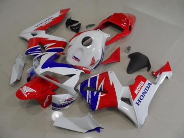 Honda CBR 600RR 2005-2006 - Branco Azul Vermelho Motul HRC