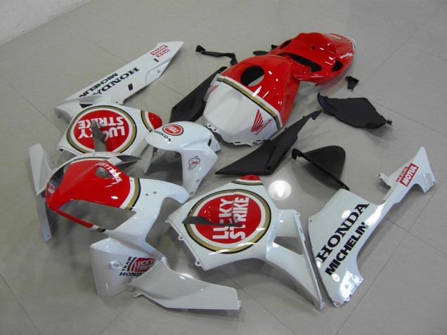 Honda CBR 600RR 2005-2006 - Branco Pérola Lucky Strike