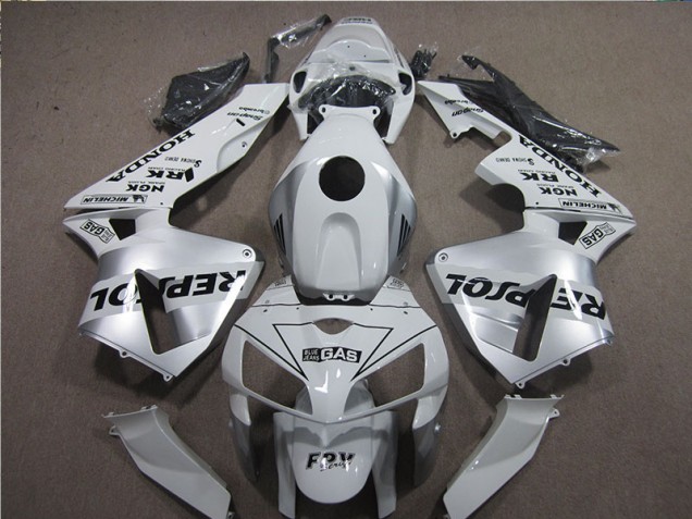 Honda CBR 600RR 2005-2006 - Branco Preto Repsol
