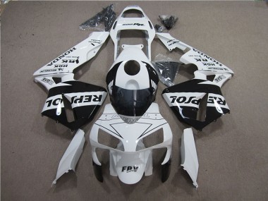 Honda CBR 600RR 2005-2006 - Branco Preto Repsol