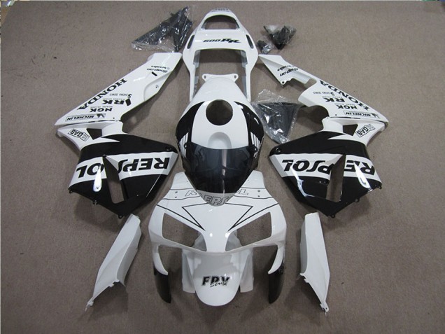 Honda CBR 600RR 2005-2006 - Branco Preto Repsol