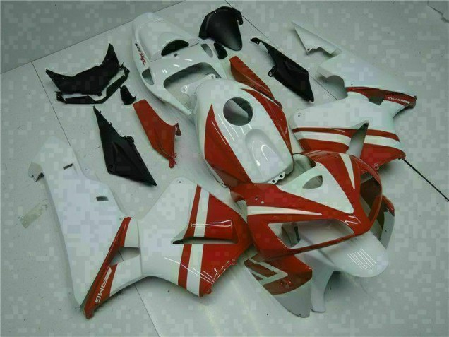 Honda CBR 600RR 2005-2006 - Branco Vermelho