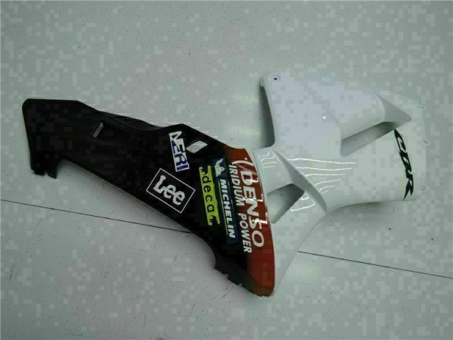 Honda CBR 600RR 2005-2006 - Branco Vermelho Preto Lee