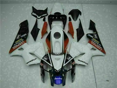 Honda CBR 600RR 2005-2006 - Branco Vermelho Preto Lee