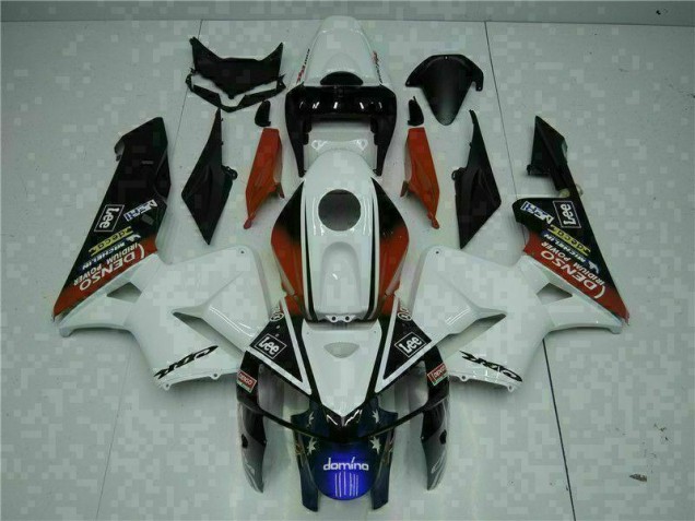 Honda CBR 600RR 2005-2006 - Branco Vermelho Preto Lee