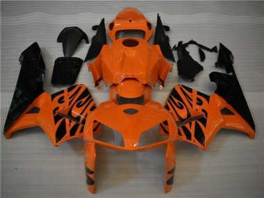 Honda CBR 600RR 2005-2006 - Laranja Preto