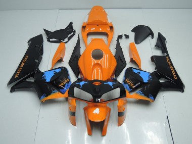 Honda CBR 600RR 2005-2006 - Laranja Preto