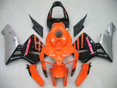 Honda CBR 600RR 2005-2006 - Laranja Preto