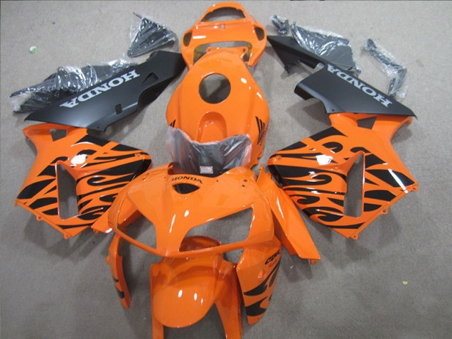 Honda CBR 600RR 2005-2006 - Laranja Preto