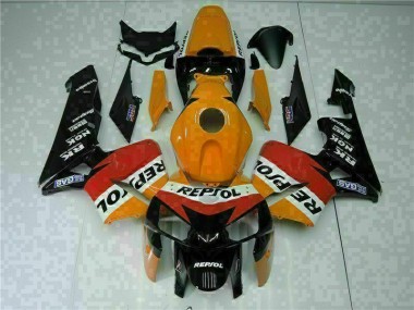 Honda CBR 600RR 2005-2006 - Laranja Preto Repsol