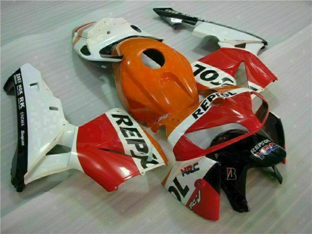 Honda CBR 600RR 2005-2006 - Laranja Preto Repsol