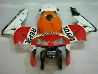Honda CBR 600RR 2005-2006 - Laranja Preto Repsol