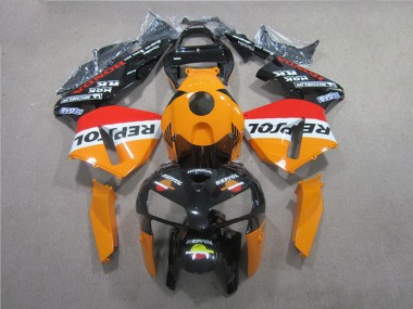 Honda CBR 600RR 2005-2006 - Laranja Preto Repsol