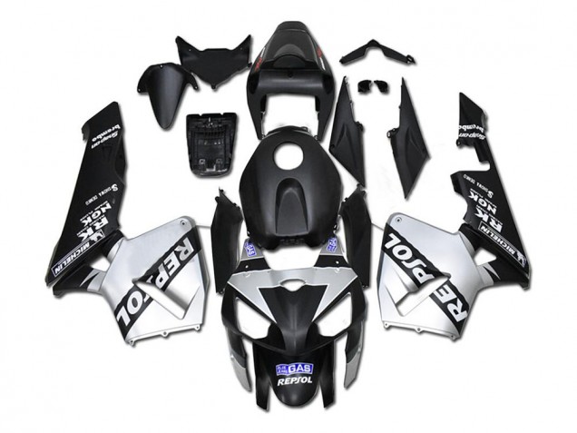 Honda CBR 600RR 2005-2006 - Prata Repsol Preto