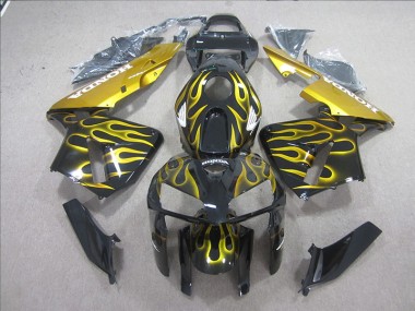 Honda CBR 600RR 2005-2006 - Preto Amarelo Chama