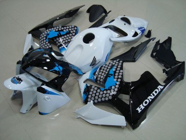 Honda CBR 600RR 2005-2006 - Preto Fosco & Vermelho Adesivo