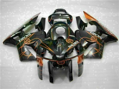 Honda CBR 600RR 2005-2006 - Preto Laranja BACARDI