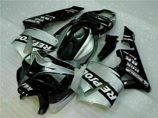 Honda CBR 600RR 2005-2006 - Preto Prata Repsol