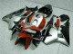 Honda CBR 600RR 2005-2006 - Preto Prata Vermelho