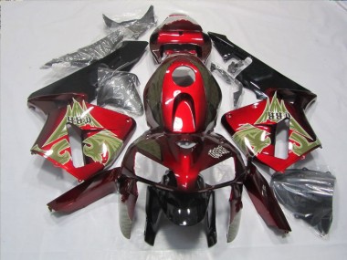 Honda CBR 600RR 2005-2006 - Preto Vermelho