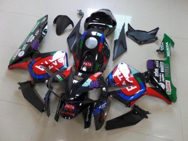 Honda CBR 600RR 2005-2006 - Preto Vermelho Pata