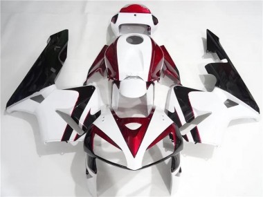 Honda CBR 600RR 2005-2006 - Vermelho Branco Preto
