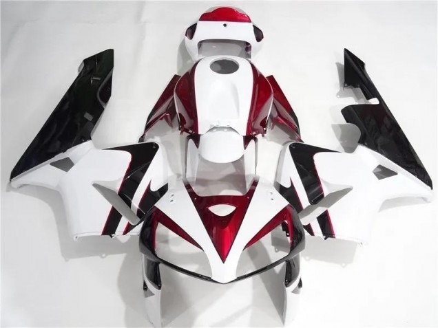 Honda CBR 600RR 2005-2006 - Vermelho Branco Preto Honda CBR 600RR 2005-2006 - Vermelho Branco Preto