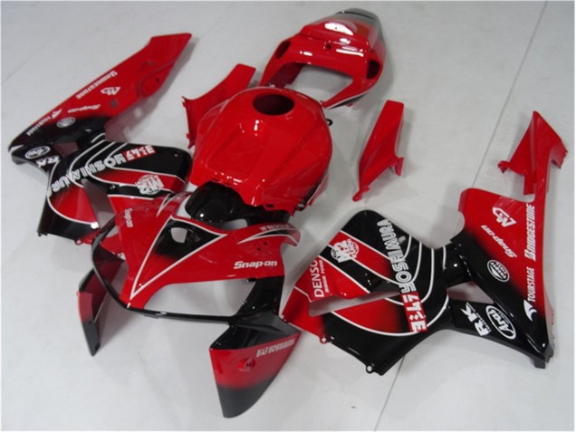 Honda CBR 600RR 2005-2006 - Vermelho Preto