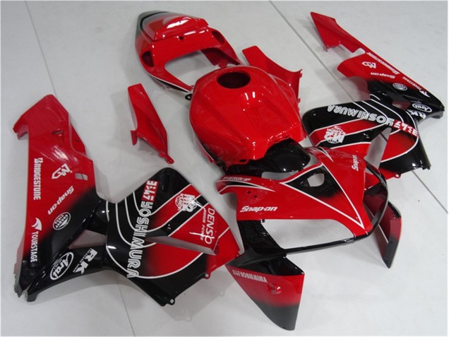 Honda CBR 600RR 2005-2006 - Vermelho Preto