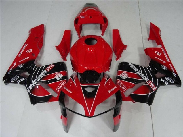 Honda CBR 600RR 2005-2006 - Vermelho Preto