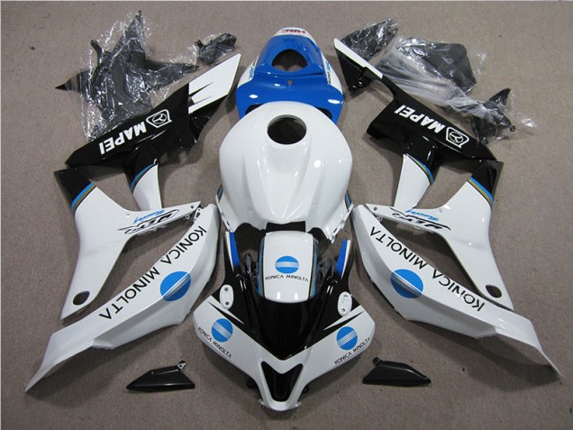 Honda CBR 600RR 2007-2008 - Azul Branco Preto Konica Minolta MAPEI