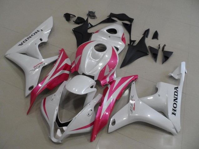 Honda CBR 600RR 2007-2008 - Branco Pérola & Rosa Honda CBR 600RR 2007-2008 - Branco Pérola & Rosa