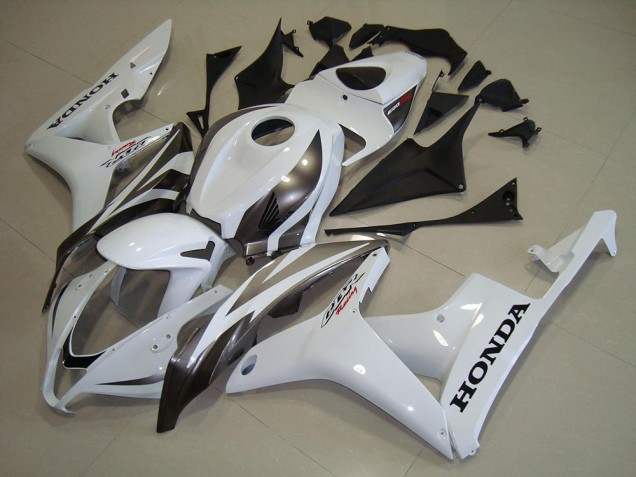 Honda CBR 600RR 2007-2008 - Branco Prata Honda CBR 600RR 2007-2008 - Branco Prata