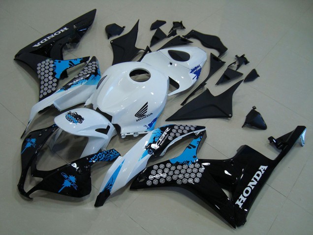 Honda CBR 600RR 2007-2008 - Branco Preto Azul