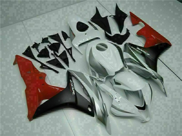 Honda CBR 600RR 2007-2008 - Branco Preto Vermelho Honda CBR 600RR 2007-2008 - Branco Preto Vermelho
