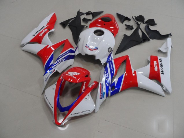 Honda CBR 600RR 2007-2008 - Branco Vermelho Azul Motul Honda CBR 600RR 2007-2008 - Branco Vermelho Azul Motul