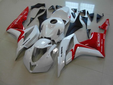 Honda CBR 600RR 2007-2008 - Branco Vermelho Versão de Corrida