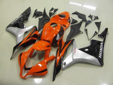 Honda CBR 600RR 2007-2008 - Laranja Prata Preto