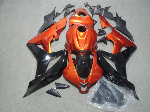 Honda CBR 600RR 2007-2008 - Laranja Preto