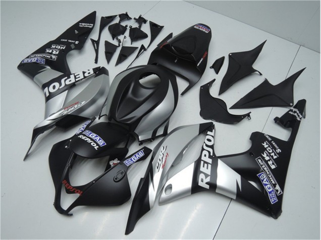 Honda CBR 600RR 2007-2008 - Prata Repsol Preto Honda CBR 600RR 2007-2008 - Prata Repsol Preto