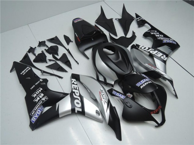Honda CBR 600RR 2007-2008 - Prata Repsol Preto Honda CBR 600RR 2007-2008 - Prata Repsol Preto