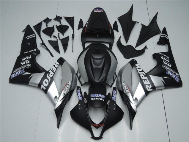 Honda CBR 600RR 2007-2008 - Prata Repsol Preto Honda CBR 600RR 2007-2008 - Prata Repsol Preto