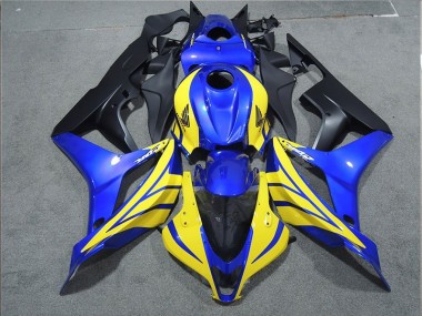 Honda CBR 600RR 2007-2008 - Preto Azul Amarelo