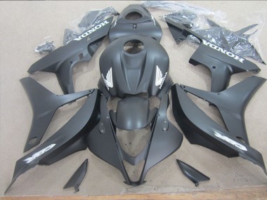 Honda CBR 600RR 2007-2008 - Preto Branco Decalque