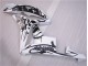 Honda CBR 600RR 2007-2008 - Preto Branco Honda CBR 600RR 2007-2008 - Preto Branco