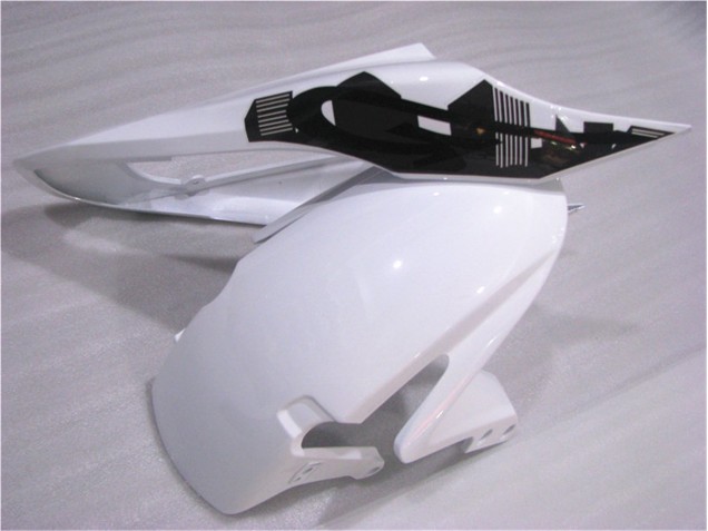 Honda CBR 600RR 2007-2008 - Preto Branco Honda CBR 600RR 2007-2008 - Preto Branco